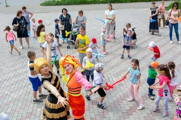 Выездная анимация