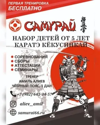 Клуб каратэ кёкусинкай «Самурай»