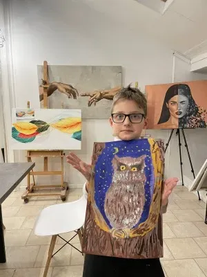 ИЗО школьник