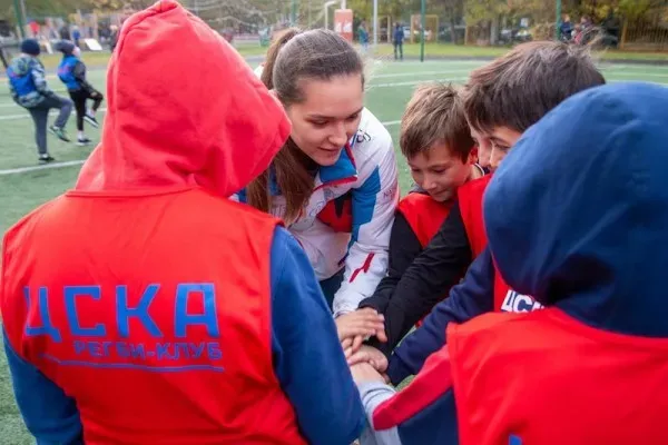 Детская секция регби ЦСКА Школа 1409