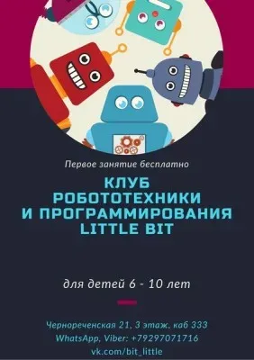 Кружок робототехники и программирования "Little Bit"