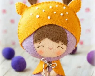 Игрушка из фетра