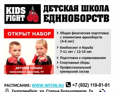 Бокс, кикбоксинг, борьба