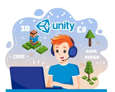 Создание игр в Unity для школьников от 11 лет на Визе