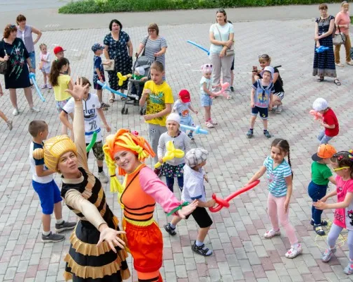 Выездная анимация