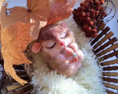 Валяшки — валяние игрушек из шерсти