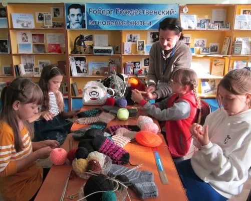 Кружок вязания «Петелька за петелькой»