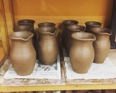 Индивидуальные занятия в гончарной мастерской