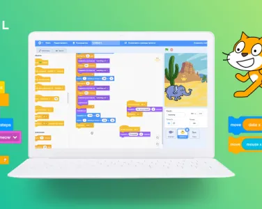 Курс Scratch — программирование для детей 8-12 лет