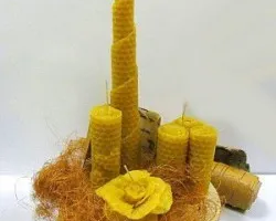 Свечи из вощины