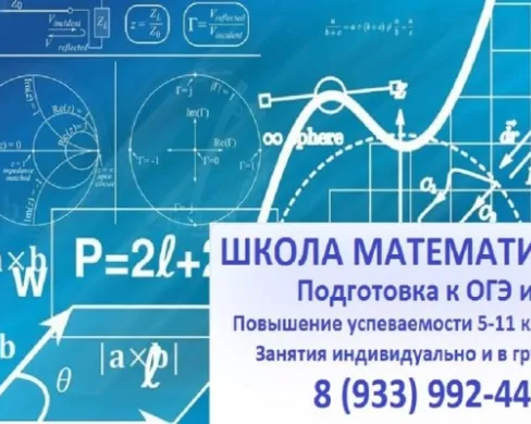 Школа математики: ОГЭ, ЕГЭ, школьная программа 5–11 кл. (Нефтяники)