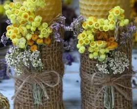 Свечи из вощины