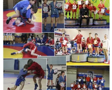 Занятия по борьбе самбо