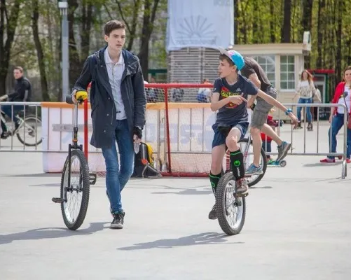 Тренировки на уницикле