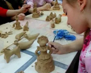 Лепка из глины