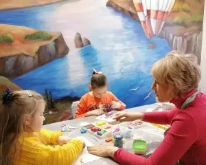 Лепка из пластилина