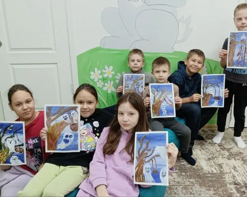 Живопись для школьников.