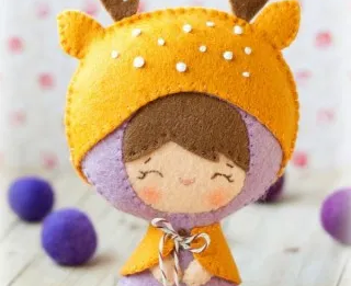 Игрушка из фетра