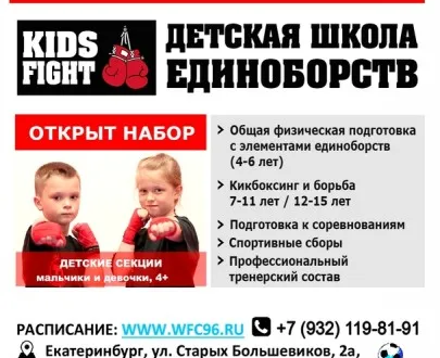 Бокс, кикбоксинг, борьба