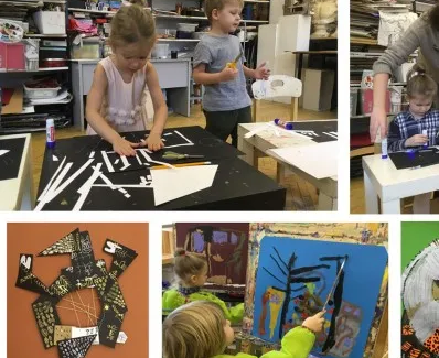 Клеим-красим / Образцовая изостудия