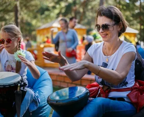 Обучение игре на этнических барабанах