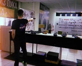 Пулевая стрельба из пневматического оружия!
