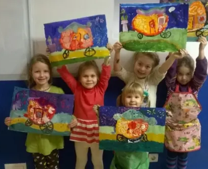 Обучение азам рисования и лепки