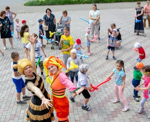 Выездная анимация