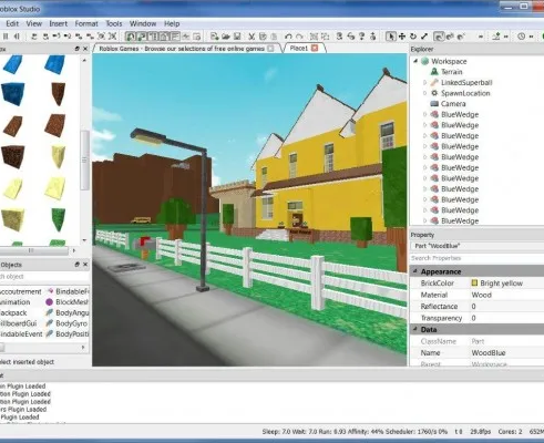 Создание игр на Roblox