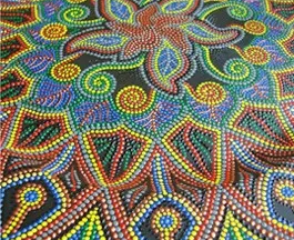 Точечная роспись (декоративная тарелочка)