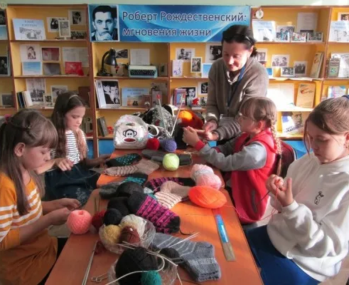 Кружок вязания «Петелька за петелькой»