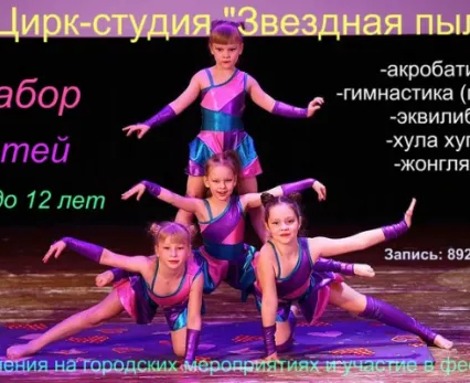 Цирковая студия "Звёздная пыль"