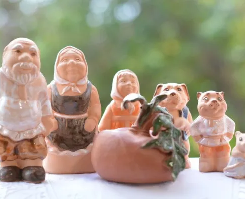 Курс по керамике «Сказки». Русская народная сказка «Репка»