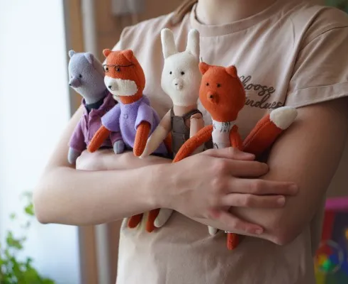 Мягкие игрушки своими руками. Шьём и валяем