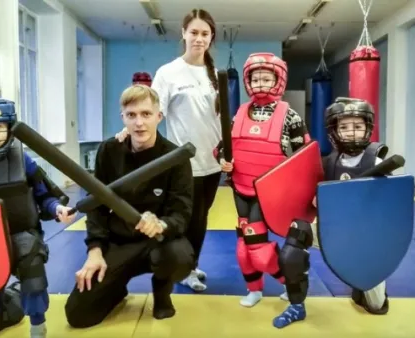 Мечевой бой для детей. Фехтование