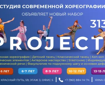 Студия современной хореографии «Проект 313» (Красный Путь, 59)