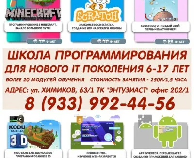 Курсы программирования (Нефтяники)