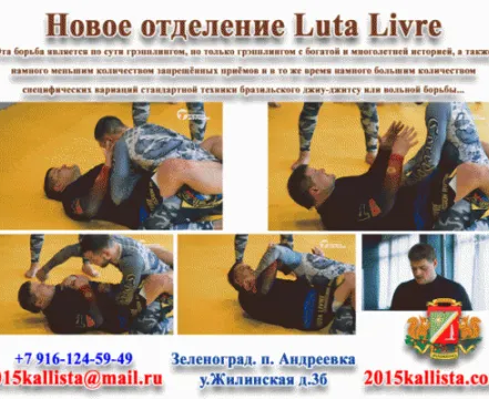 Зеленоград.Бразильская борьба Лута Ливре.