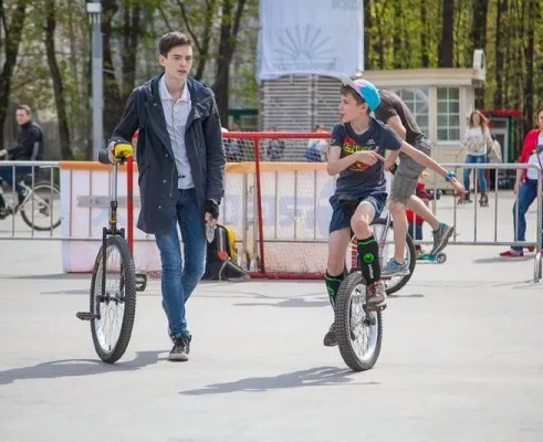 Тренировки на уницикле