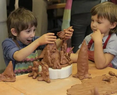 Лепка из глины