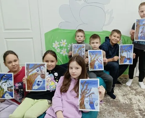 Живопись для школьников.