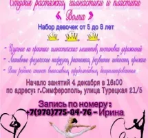 Студия растяжки, гимнастики и пластики