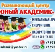 Детский развивающий центр «Юный академик»