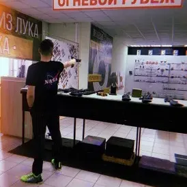 Пулевая стрельба из пневматического оружия!