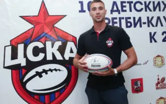 Детская секция регби ЦСКА в Школе «Интеграл»