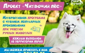 Интерактивная выездная программа «Читающий пёс»