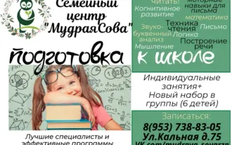 Подготовка к школьному обучению