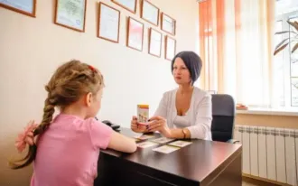 Индивидуальное занятие с логопедом