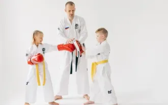 Тренировки по Taekwondo