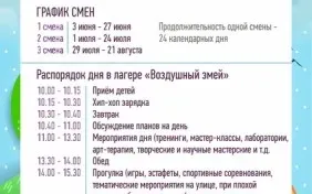 Детская игровая летняя программа «Воздушный змей»